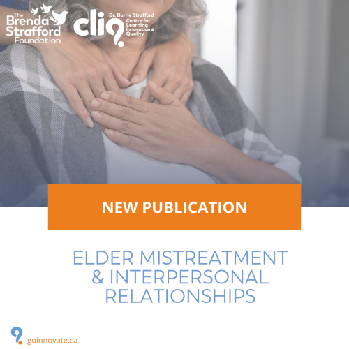 CLIQ Explores Elder Mistreatment and Intersections with Domestic and Intimate Partner Violence